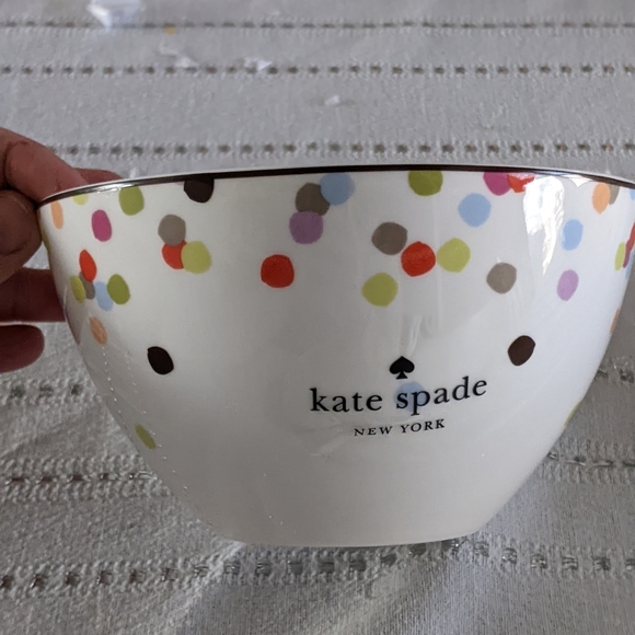 Kate Spade Market Street 2 Bowls NWT - Picture 3 of 4
